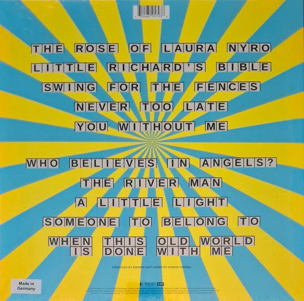 Elton John & Brandi Carlile - Who Believes In Angels? - Limited Edition Blue Splatter Vinyl