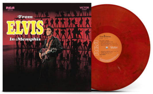 Elvis Presley - From Elvis In Memphis - Red Black White Marble Vinyl