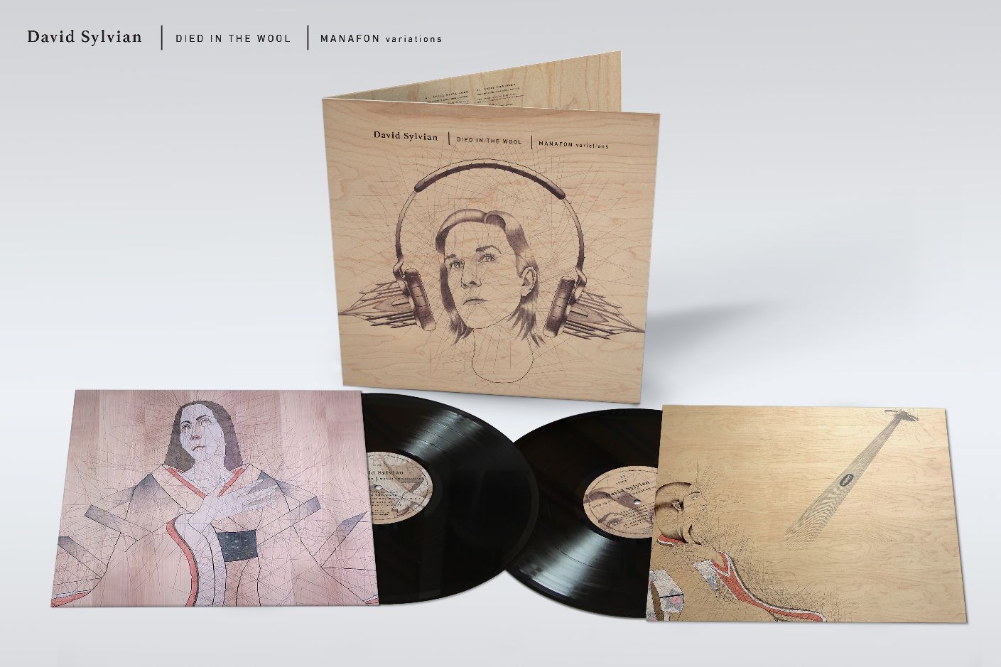 David Sylvian - Died In The Wool (Manafon Variations) - Limited 2LP Black Vinyl