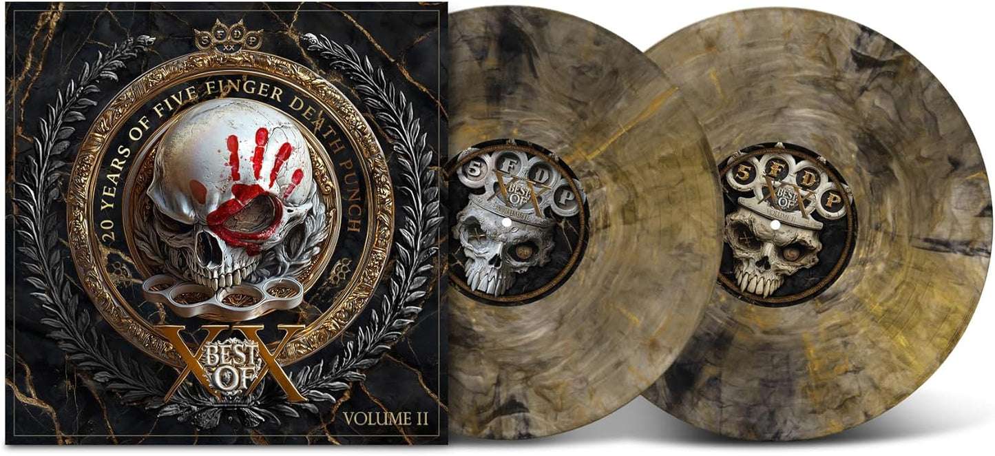 Five Finger Death Punch - Best Of - 20 Years Of FFDP Volume 2 - Golden Smoke Vinyl
