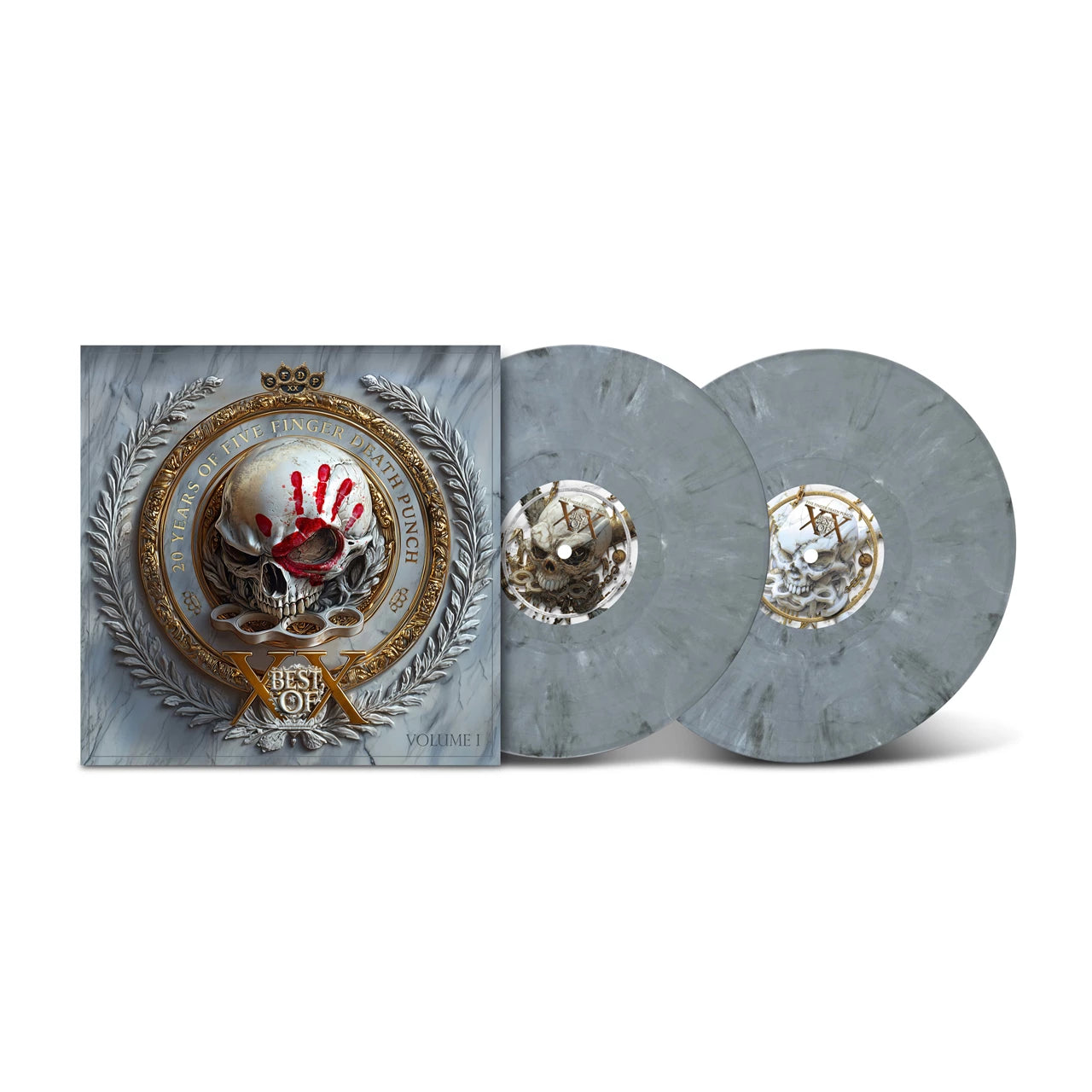 Five Finger Death Punch - Best Of - 20 Years Of FFDP - Grey Marble Vinyl