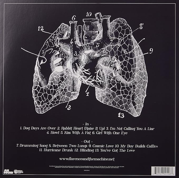 Florence + the Machine - Lungs - 2LP Vinyl