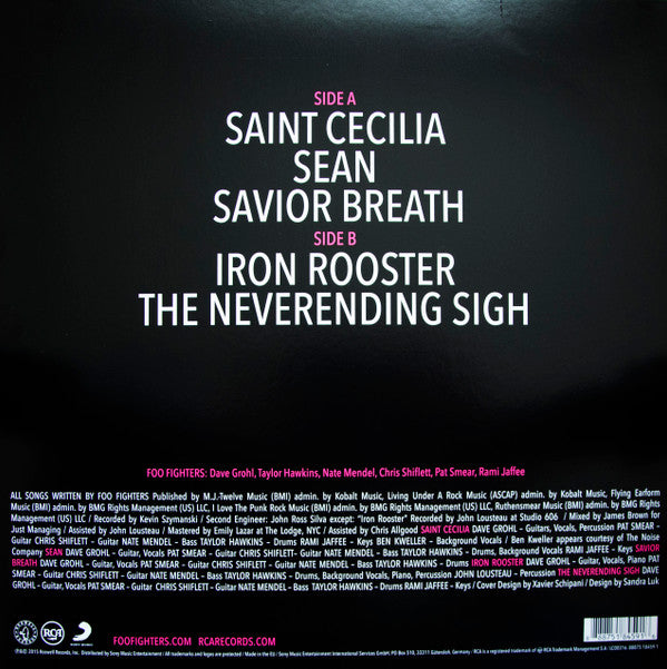 Foo Fighters – Saint Cecilia 12" EP