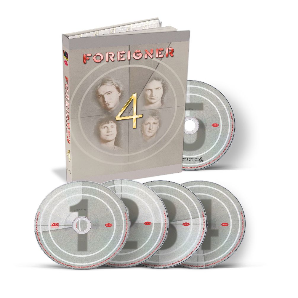 Foreigner - 4 - Deluxe 4CD + 1 Blu-ray