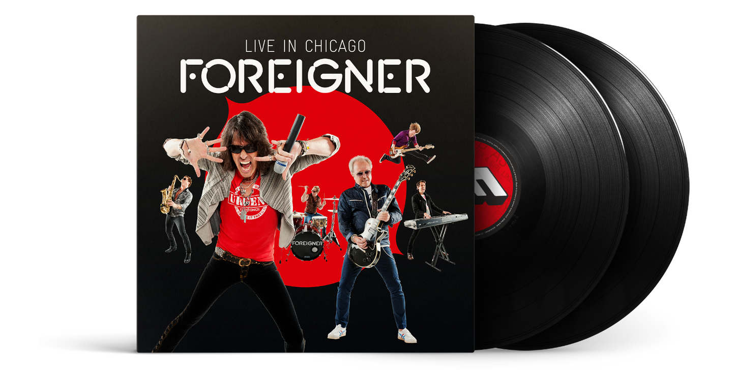 Foreigner - Live In Chicago - 2LP Black Vinyl