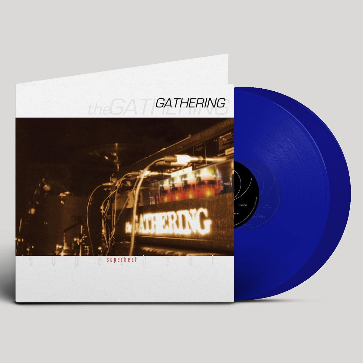 The Gathering - Superheat - Limited Edition Transparent 2LP Blue Vinyl