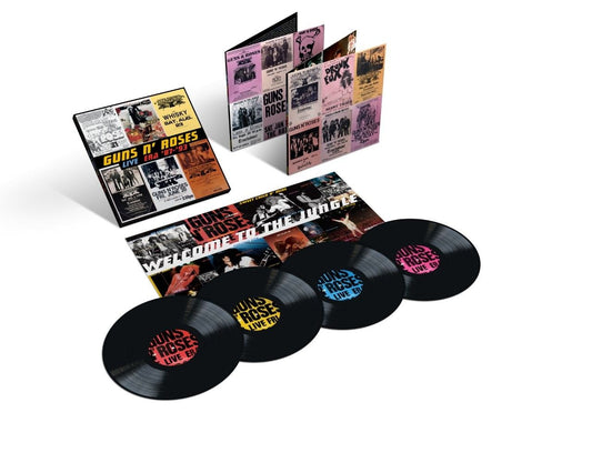 Guns N' Roses - Live Era '87-'93 - Limited Edition 180g 4LP Black Vinyl