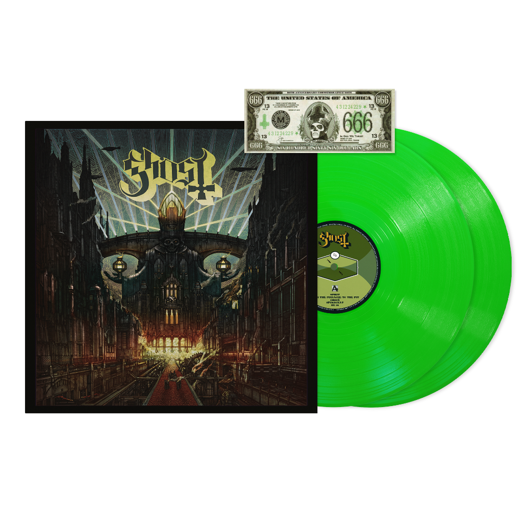 Ghost - Meliora Deluxe 10th Anniversary - Neon Green Vinyl