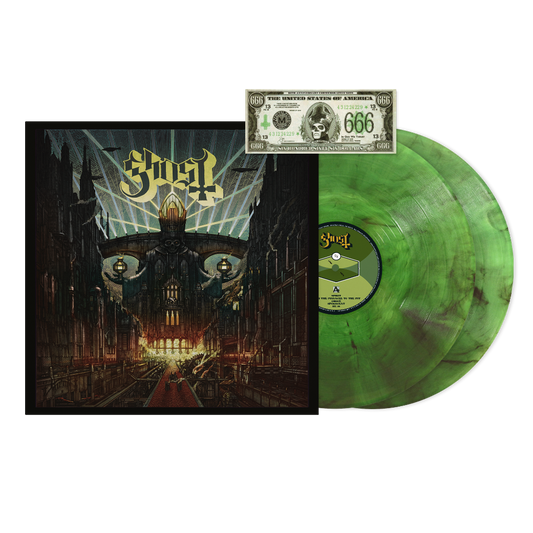Ghost - Meliora Deluxe 10th Anniversary - 2LP Green Smoke Vinyl