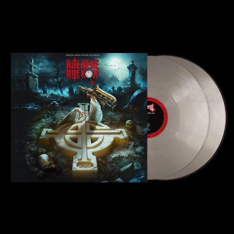 GHOST - RITE HERE RITE NOW: 2LP Indies Opaque Silver Vinyl