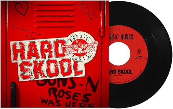 Guns N' Roses - Hard Skool - 7 Single – VibesRecords.co.uk