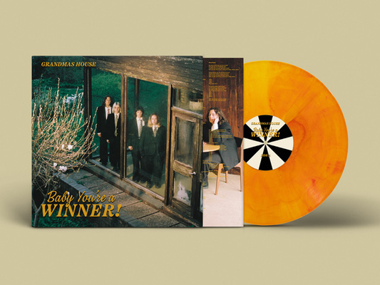 Grandmas House - Baby You're A Winner - Yellow Red Marble Vinyl