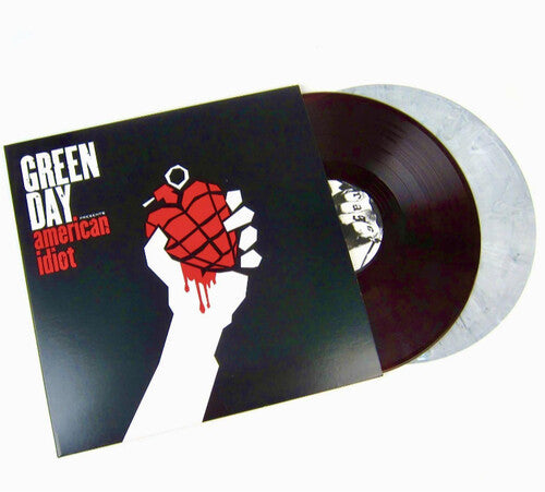 Green Day - American Idiot - Limited Edition Red White & Black Vinyl