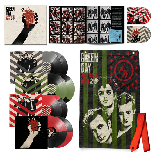 Green Day - American Idiot (20th Anniversary Edition) 8LP Coloured Vinyl + 2 Blu-ray Box Set