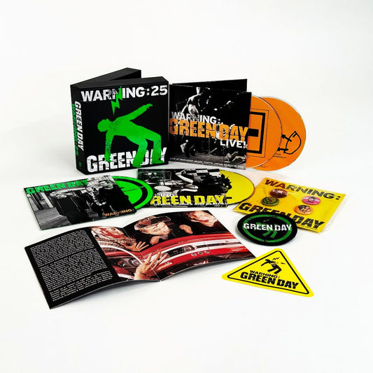 Green Day - Warning (25th Anniversary) 4CD Boxset