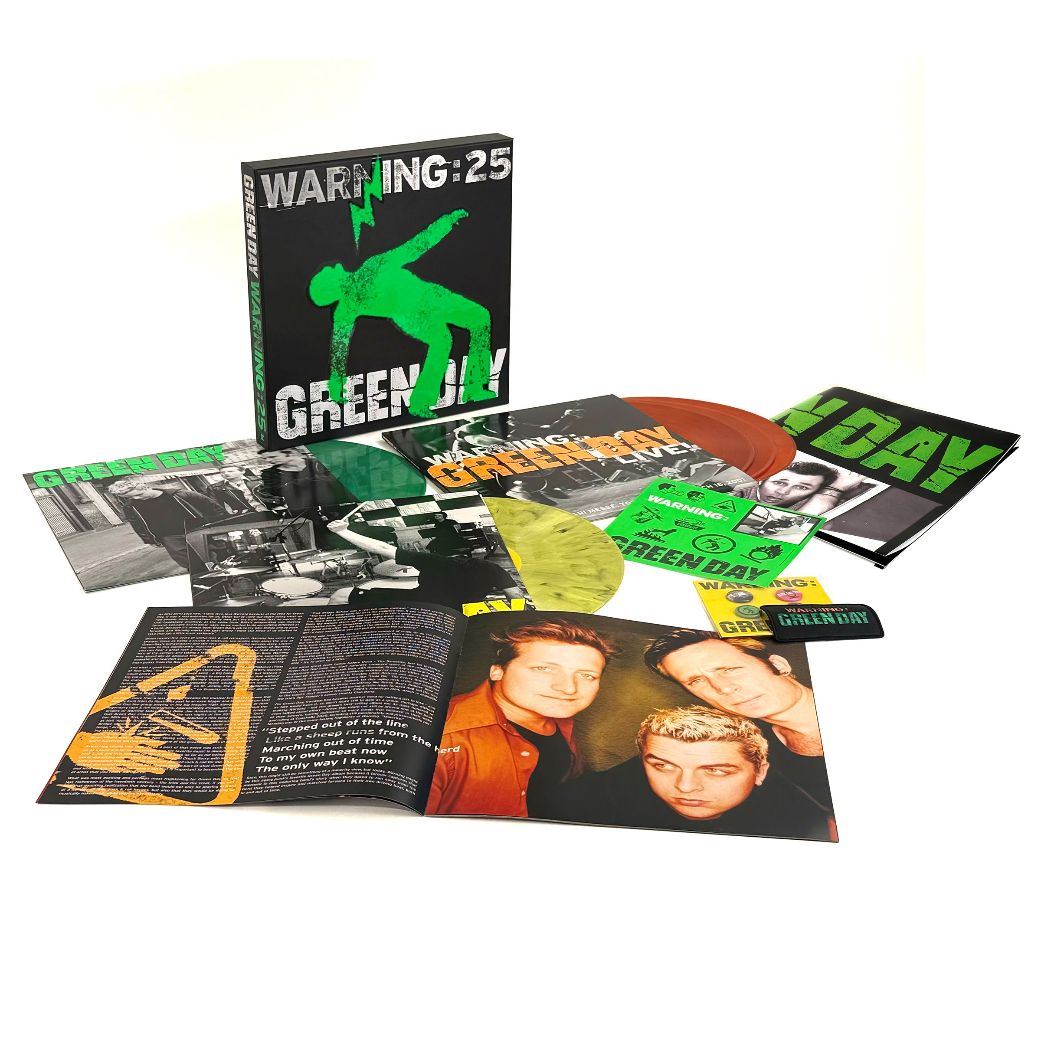 Green Day - Warning (25th Anniversary) 5LP Vinyl Boxset
