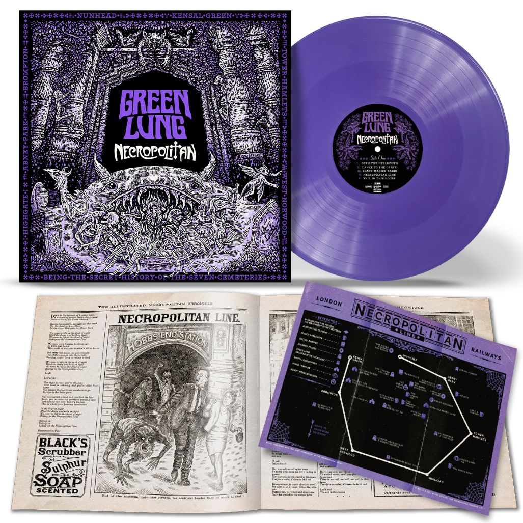 Green Lung - Necropolitan - Purple Vinyl
