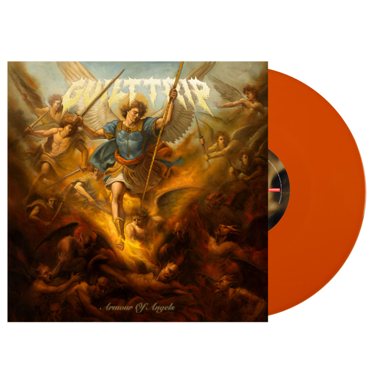 Guilt Trip - Armour Of Angels - 'Burn Orange' Vinyl