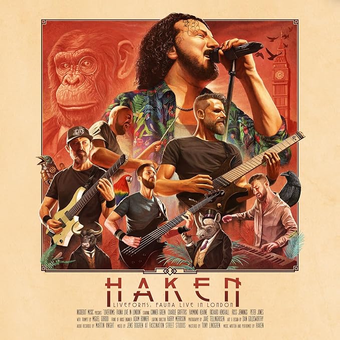 Haken - Liveforms, Fauna Live In London - 3CD + Blu-ray