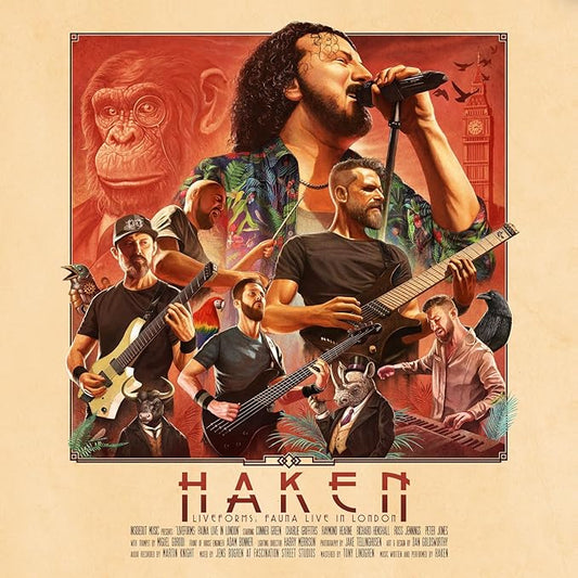 Haken - Liveforms, Fauna Live In London - 3CD + Blu-ray