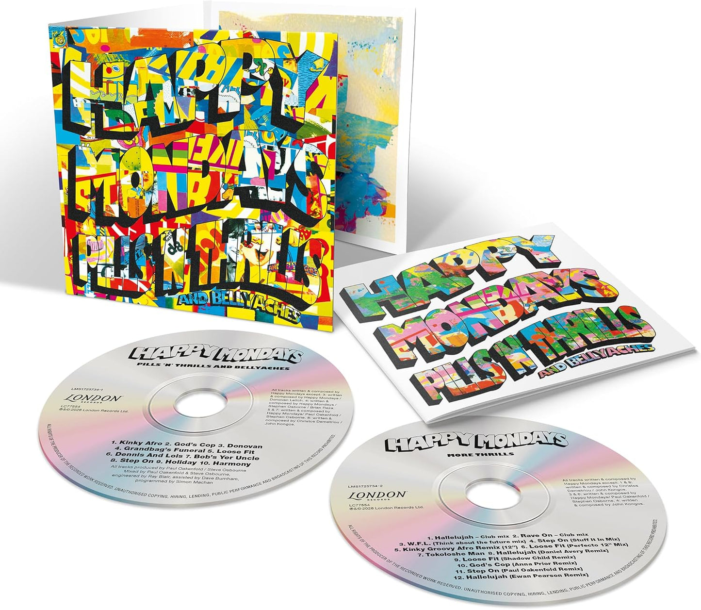 Happy Mondays - Pills ‘n’ Thrills and Bellyaches - 2CD