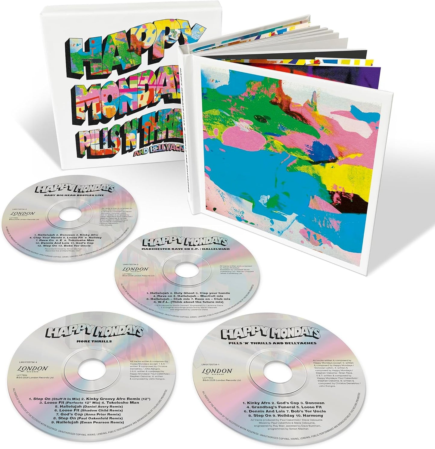 Happy Mondays - Pills ‘n’ Thrills and Bellyaches - 4CD