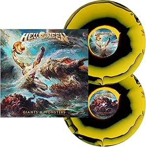 Helloween - Giants & Monsters - Limited Edition, Etched Black & Yellow Vinyl