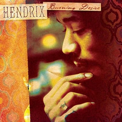 Jimi Hendrix - Burning Desire - 2LP Translucent Orange and Red Vinyl