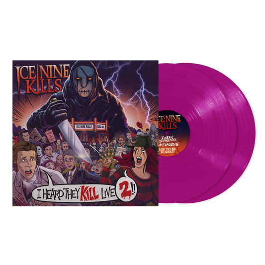 Ice Nine Kills - I Heard They Kill Live 2 - Opaque Violet, 2LP Vinyl