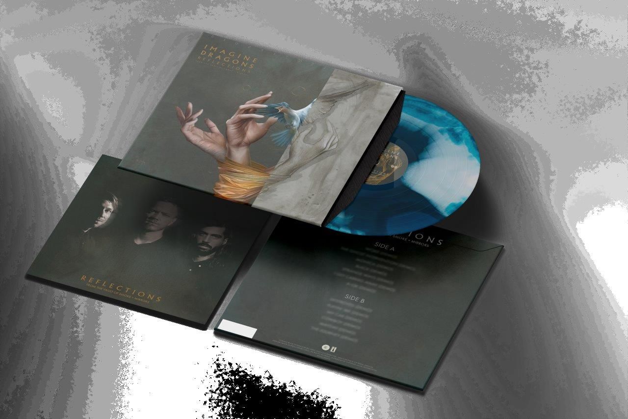 Imagine Dragons - Reflections (From The Vault Of Smoke + Mirrors) Blue Marble Vinyl