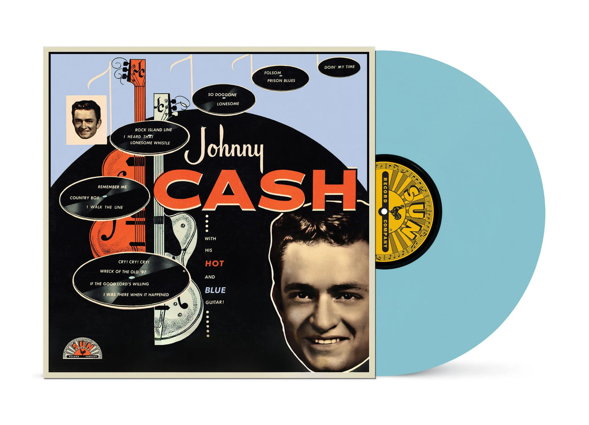 Johnny Cash - With his hot & blue guitar - Blue Vinyl [NAD2026]