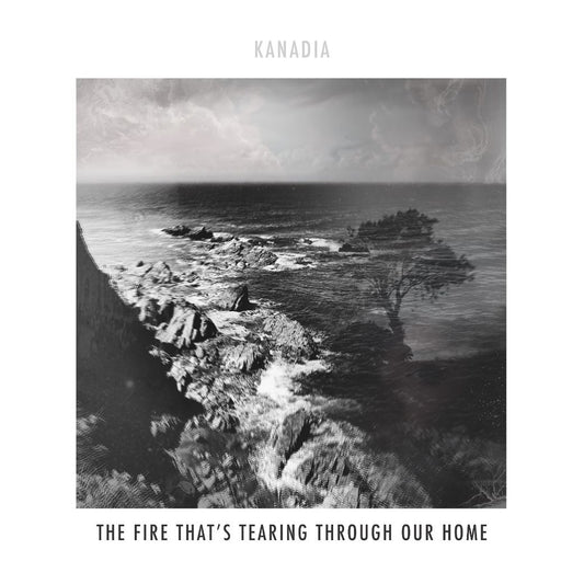 Kanadia - The Fire That’s Tearing Through Our Home - 2LP White Pink Swirl Vinyl