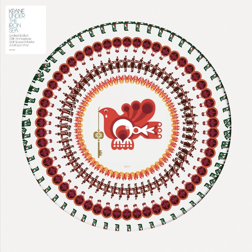 Keane - Under The Iron Sea - Limited Edition Zoetrope Vinyl