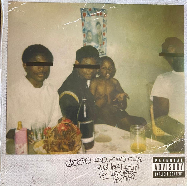 Kendrick Lamar – Good Kid, M.A.A.d City - 2LP Translucent Black Ice Vinyl