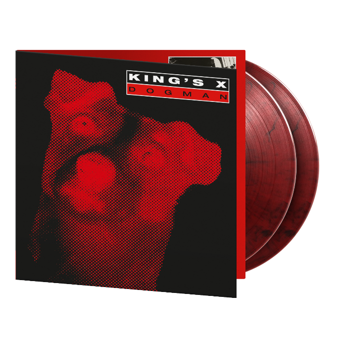 Kings X - Dogman Limited Edition Black and Red Marble Vinyl