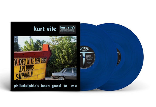 Kurt Vile - Philadelphia's been good to me - 2LP Blue Vinyl [Indies Exclusive]
