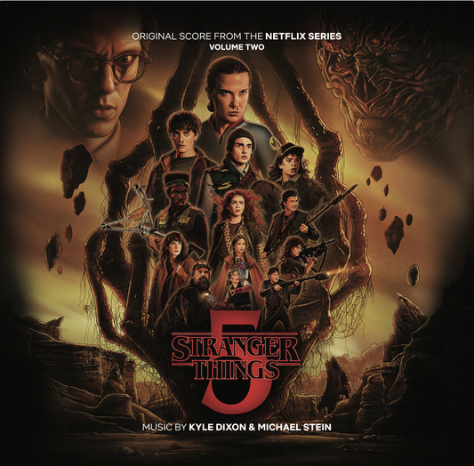 Kyle Dixon & Michael Stein - Stranger Things 5 (Original Score - Volume Two) 2LP Metallic Silver Vinyl