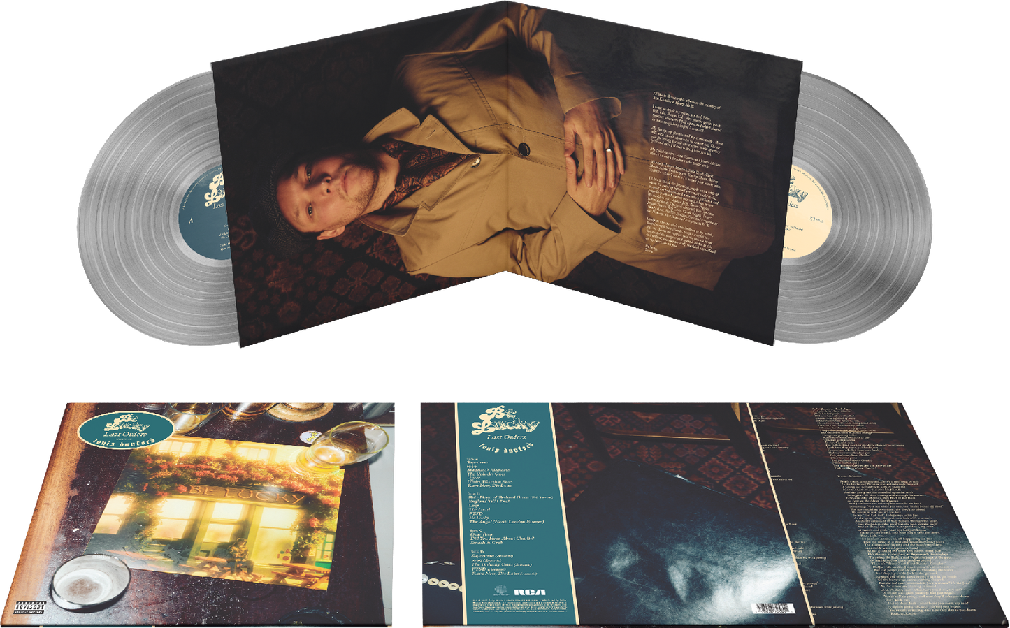 Louis Dunford - Be Lucky: Last Orders (Deluxe) 2LP Silver Vinyl
