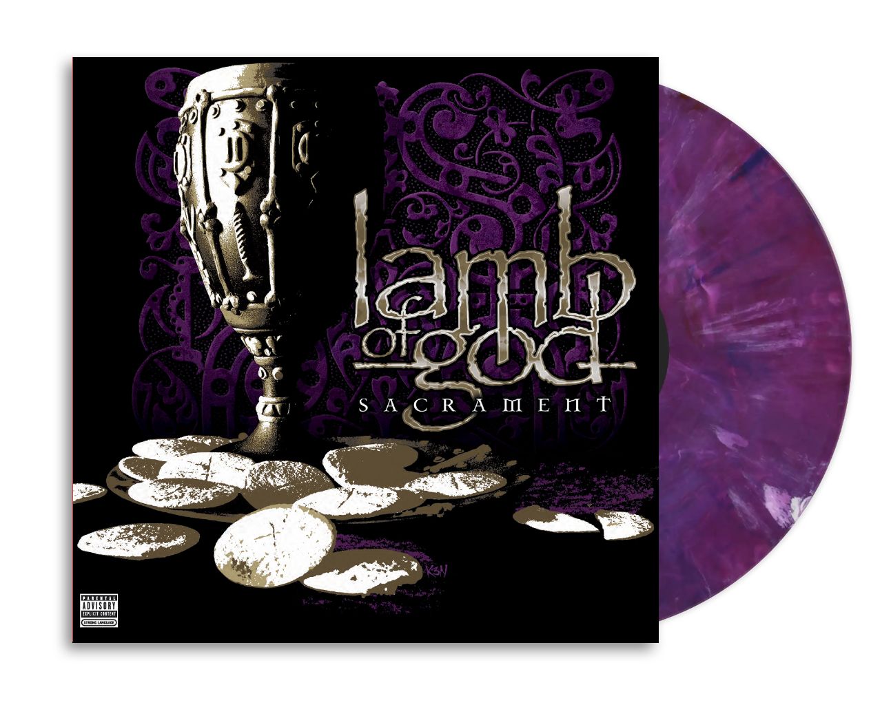 Lamb Of God - Sacrament (20th Anniversary) - Purple Marble Vinyl