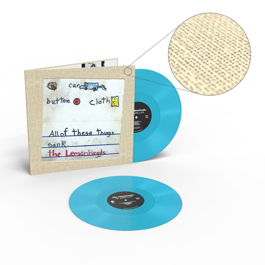 The Lemonheads - Car Button Cloth (Deluxe Expanded Clothbound Edition) Blue Vinyl