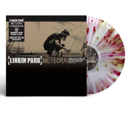 Linkin Park - Meteora: Translucent Gold and Red Splatter Vinyl