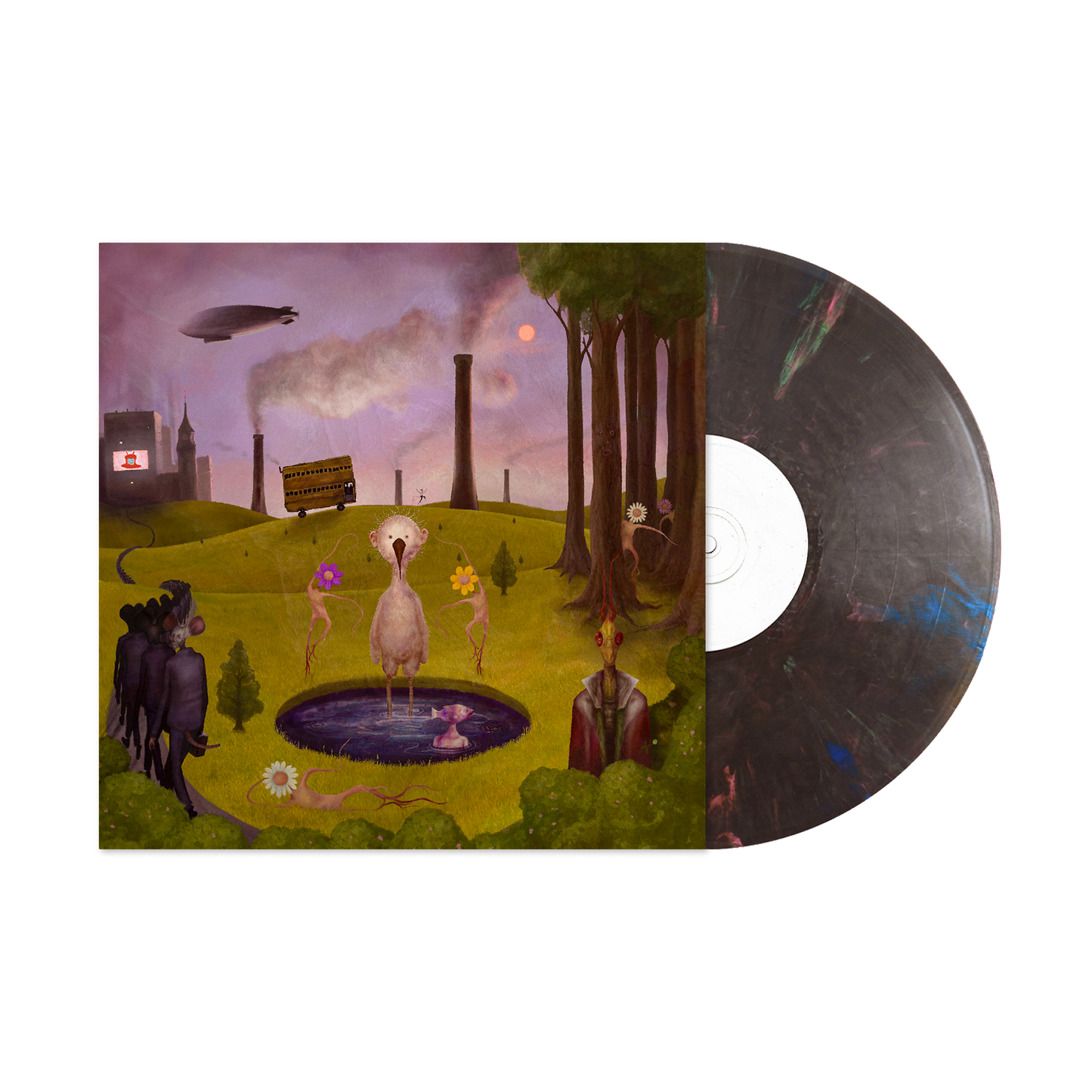 Lowertown - Ugly Duckling Union - Rainbow Road Marble Vinyl