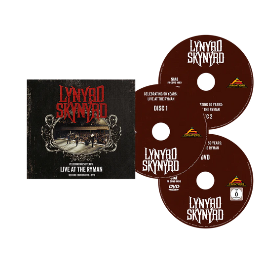 Lynyrd Skynyrd - Celebrating 50 Years - Live At The Ryman 2CD Plus DVD