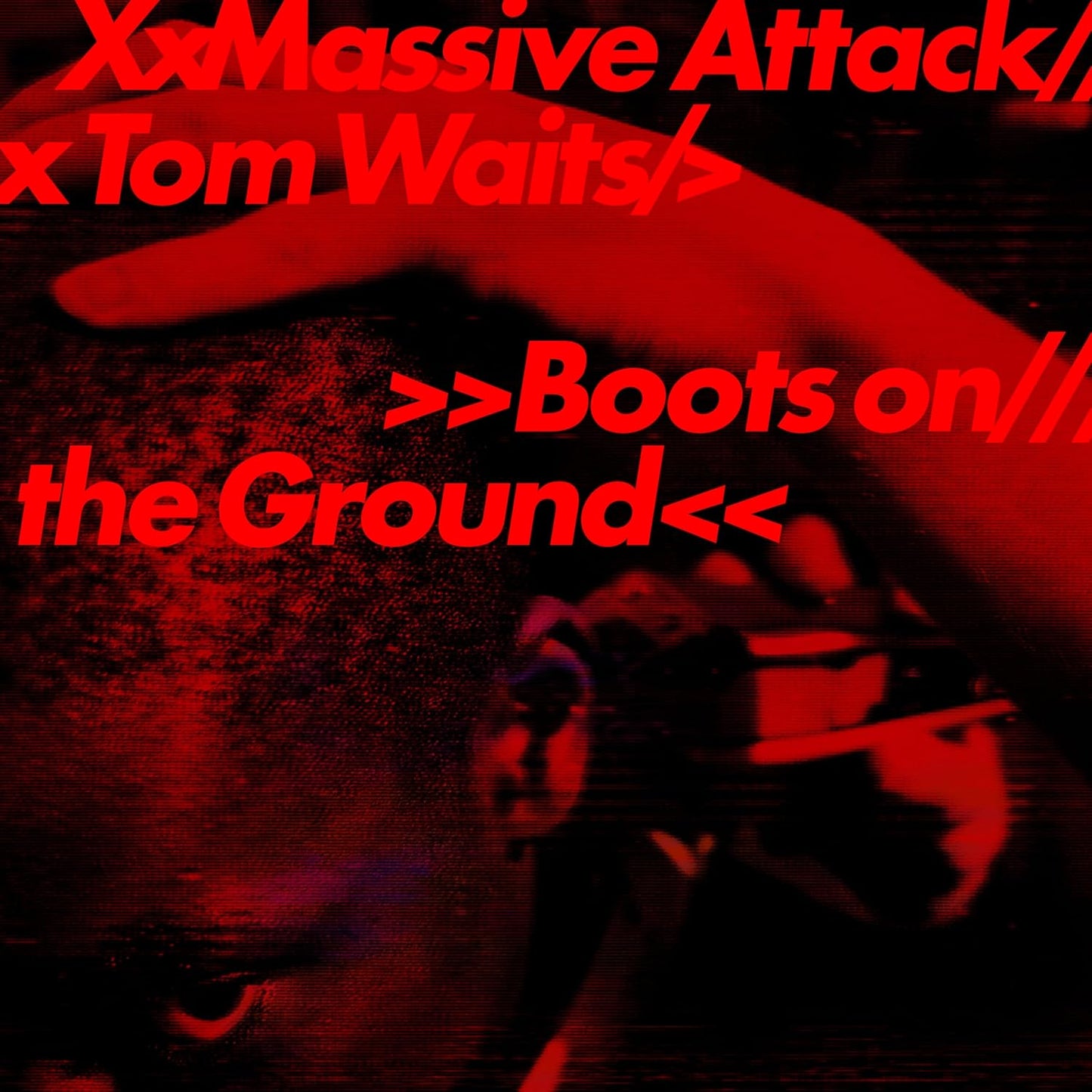 Massive Attack & Tom Waits - Boots on the ground - 12" Coloured 180g Eco Vinyl