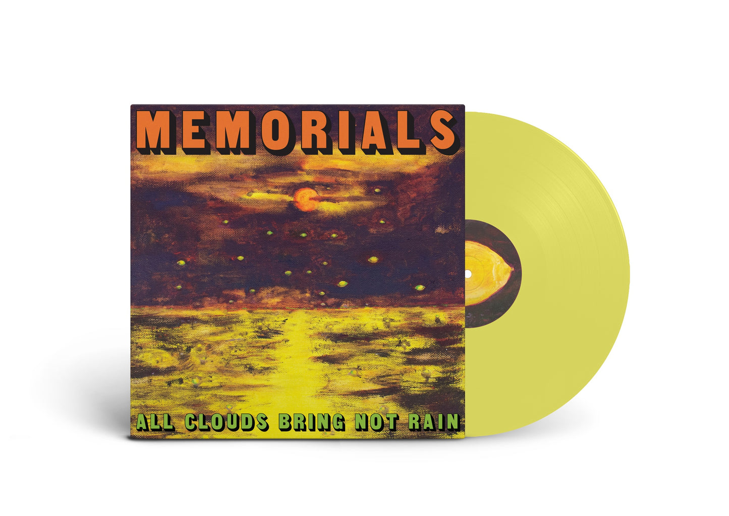 MEMORIALS - All Clouds Bring Not Rain - Yellow Vinyl [Indie Exclusive]