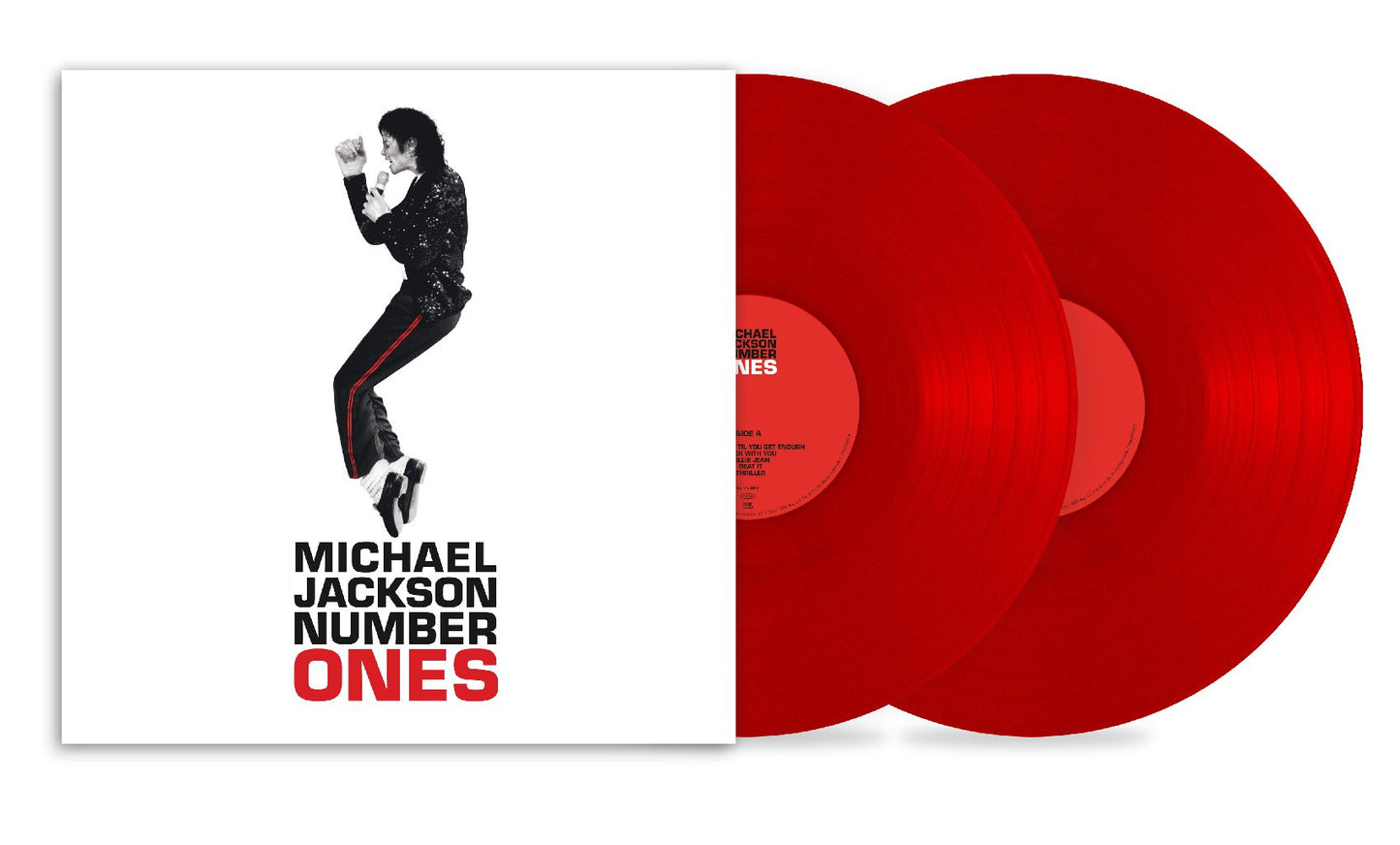 Michael Jackson - Number Ones - 2LP Red Vinyl
