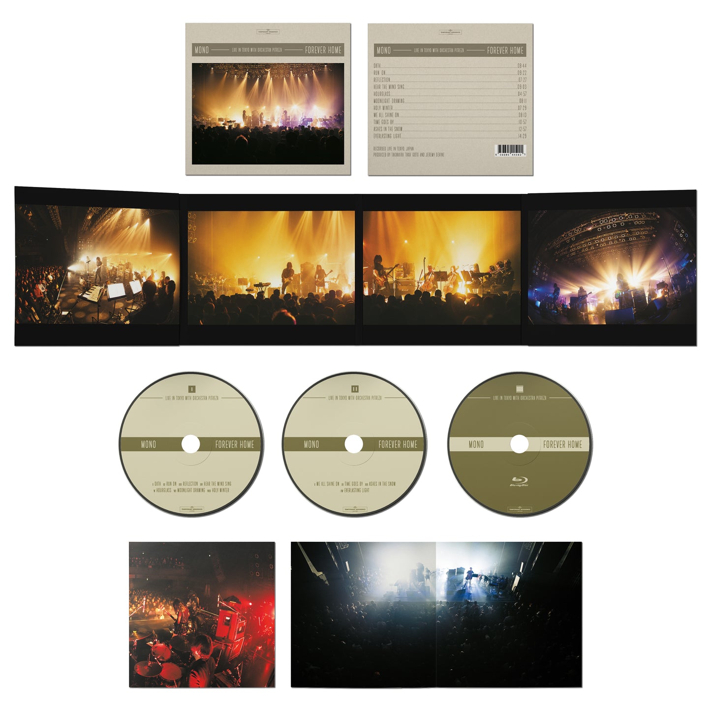 MONO - Forever Home: Live in Japan with Orchestra PITREZA - Deluxe 2xCD+Blu-ray