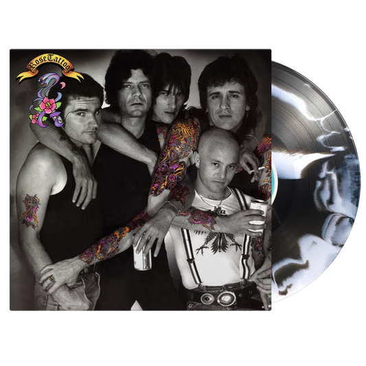 Rose Tattoo - Assault & Battery - Limited, Numbered, White & Black Swirl Vinyl