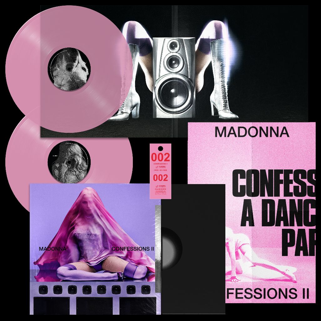 Madonna - Confessions II - 16 Track Translucent Pink Vinyl
