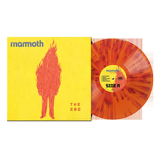 Mammoth - The End - Orange with Red Splatter Vinyl
